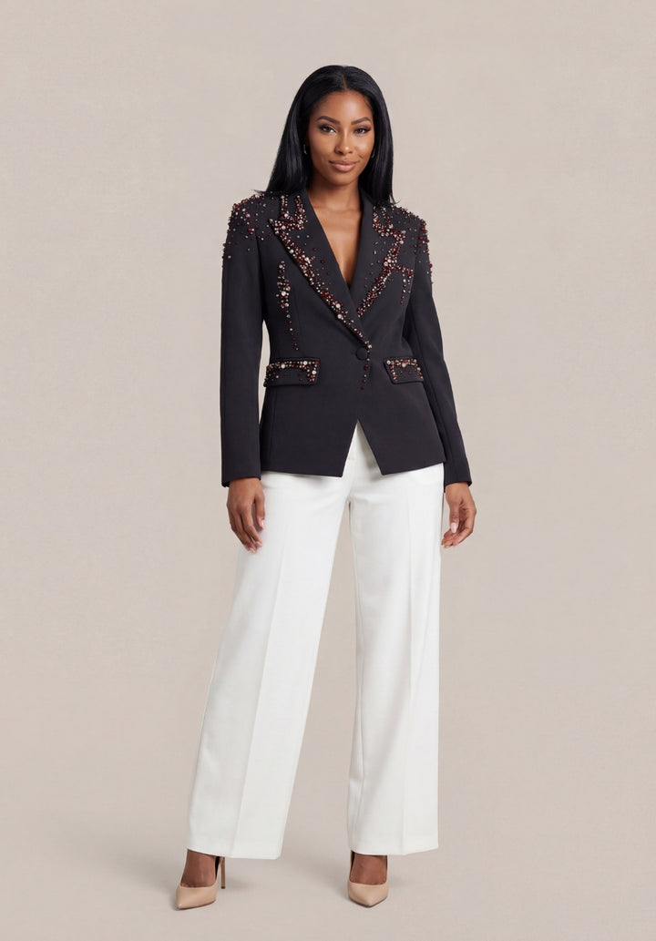 Embellished Executive Blazer