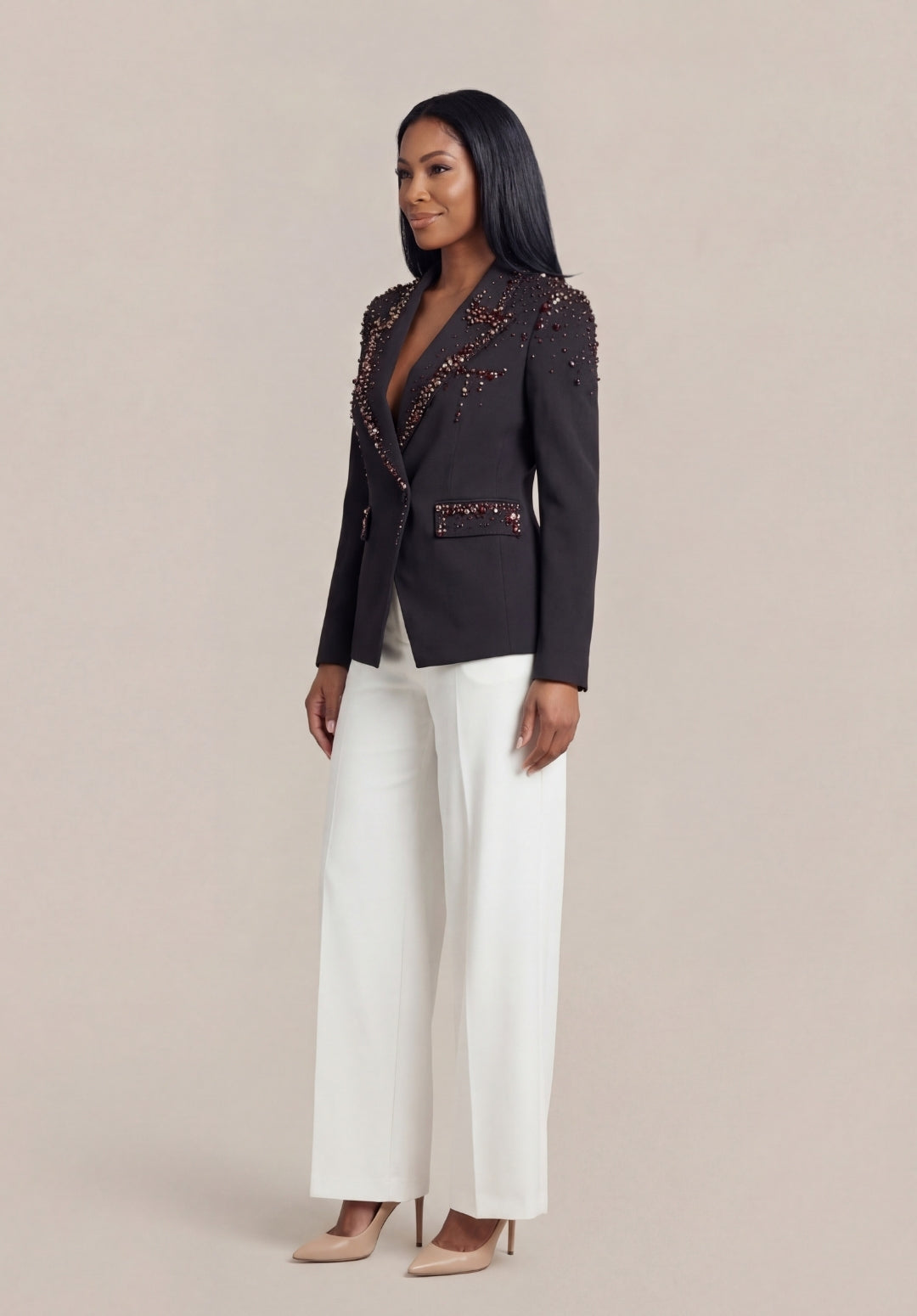 Embellished Executive Blazer