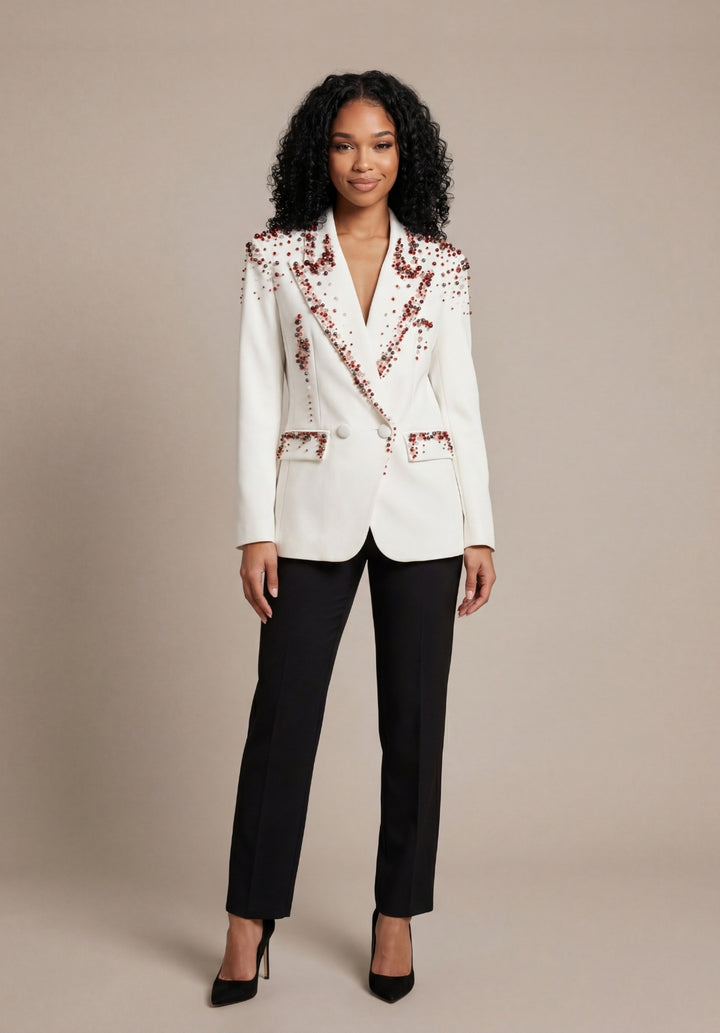 Embellished Executive Blazer