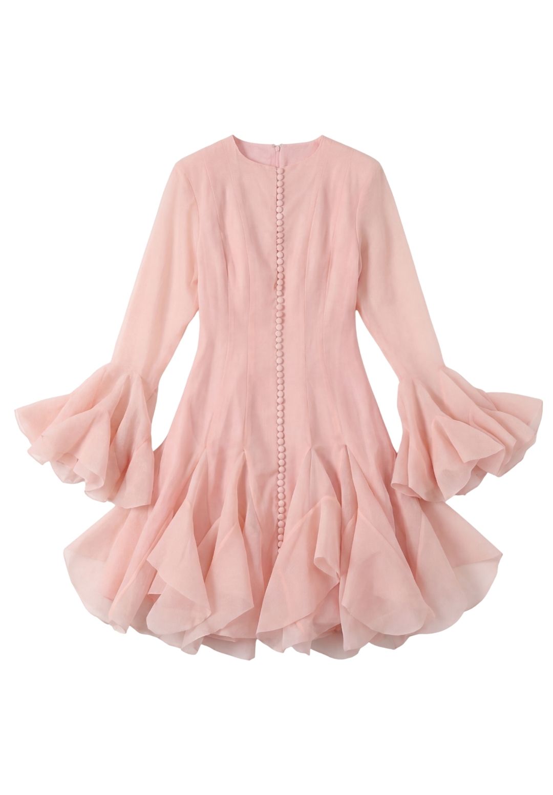 Flare Ruffle Dress