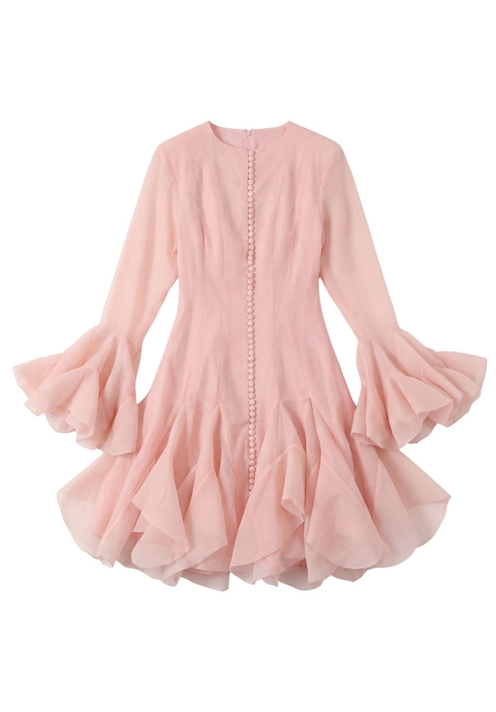 Flare Ruffle Dress