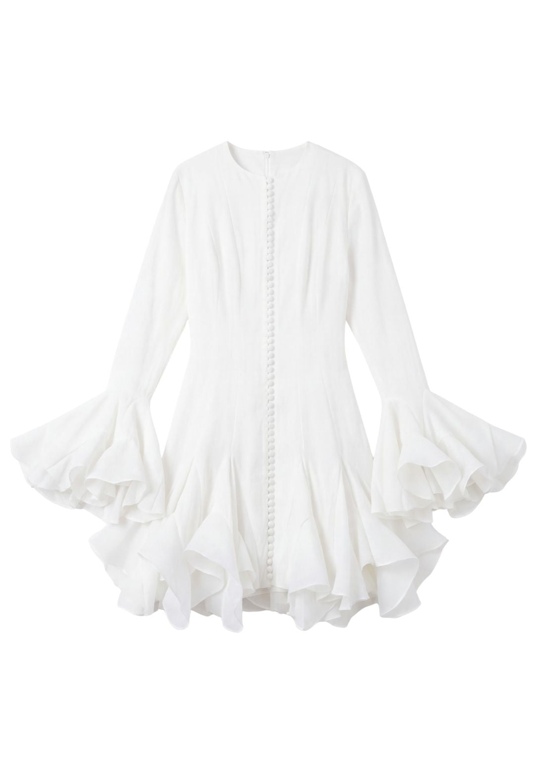 Flare Ruffle Dress