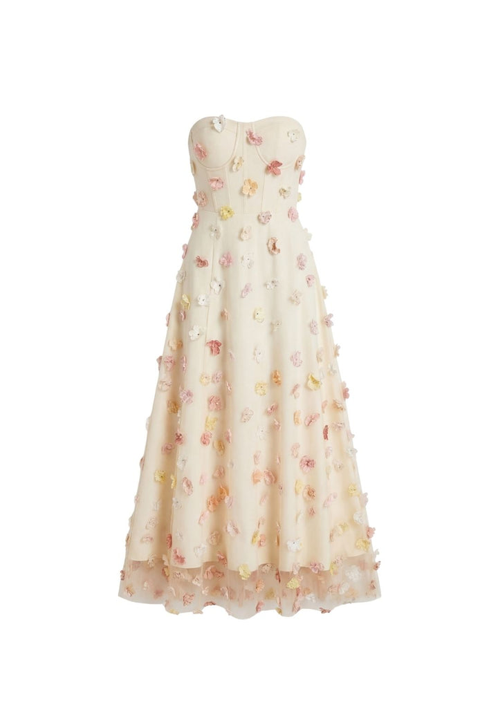Floral Sculpting Dress