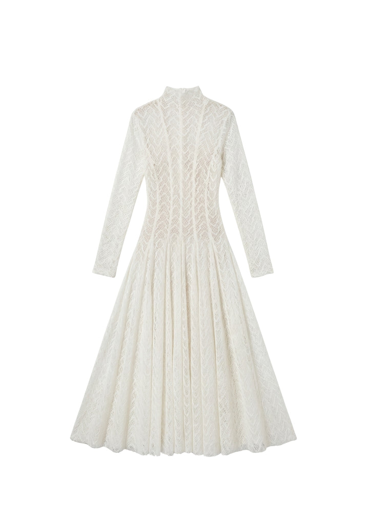 Geometric Crochet Dress