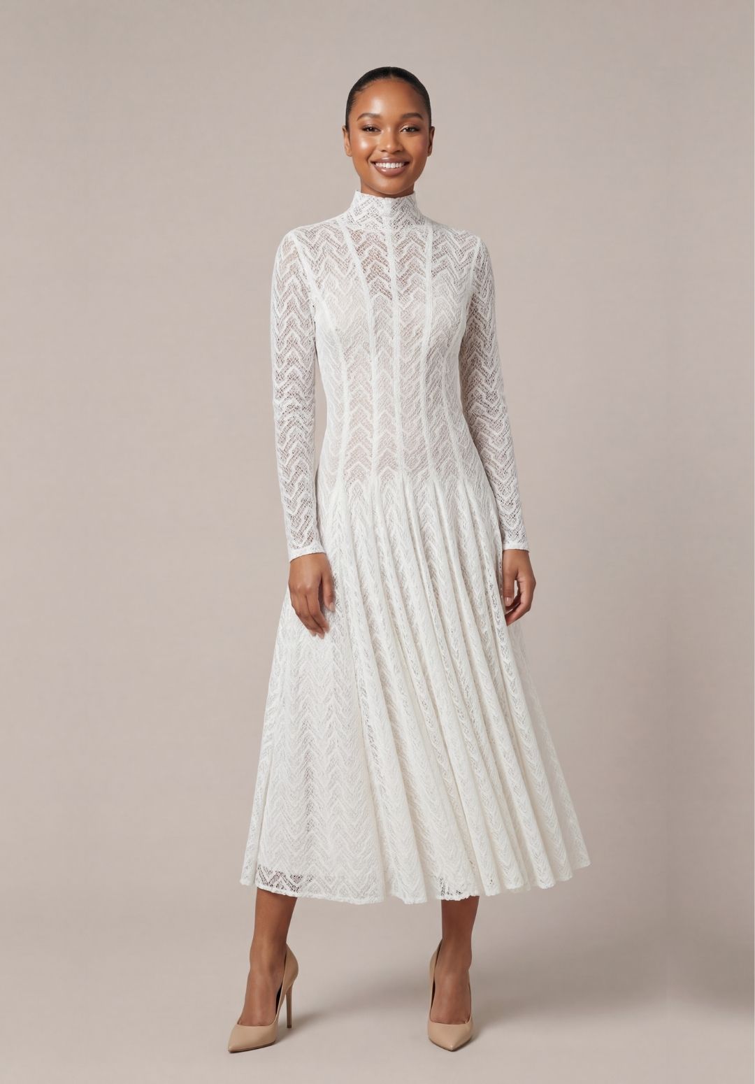 Geometric Crochet Dress