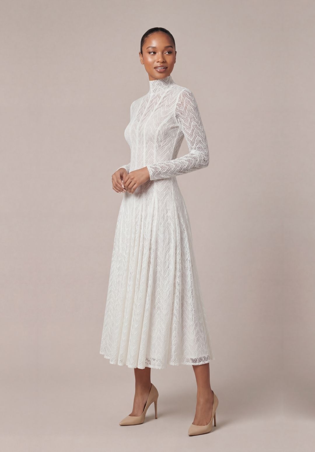 Geometric Crochet Dress