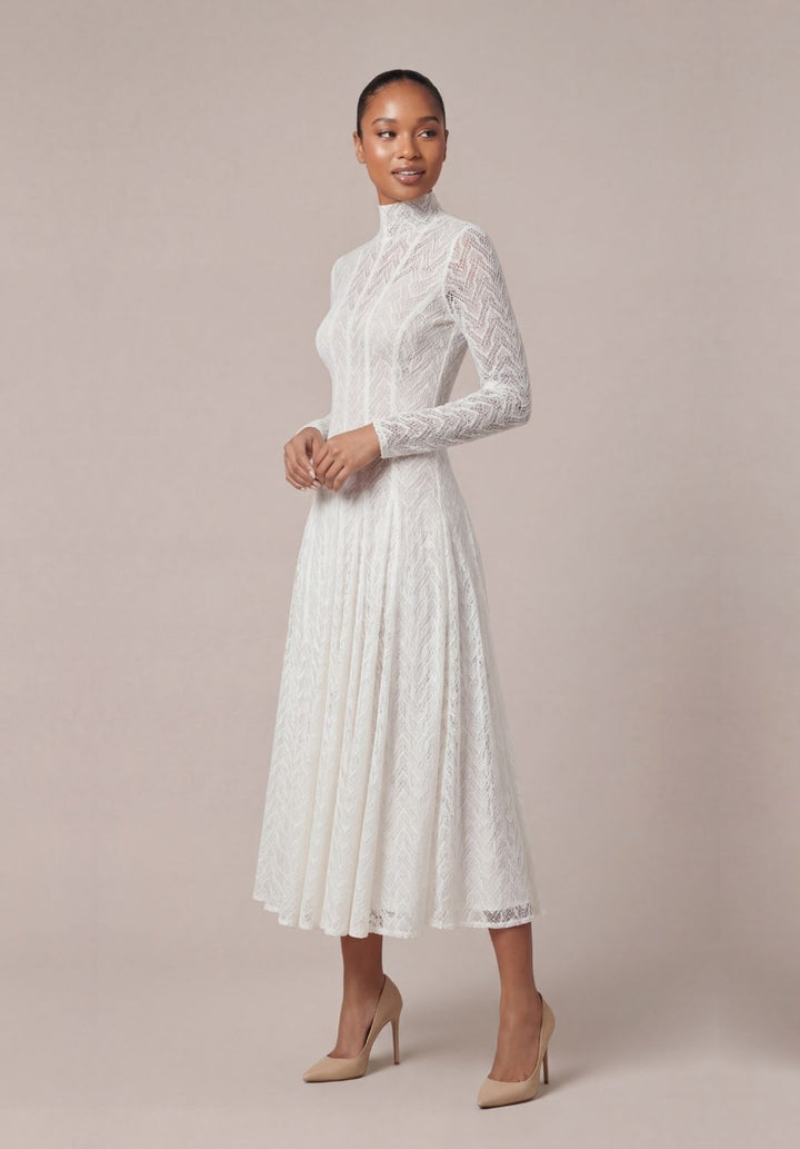 Geometric Crochet Dress