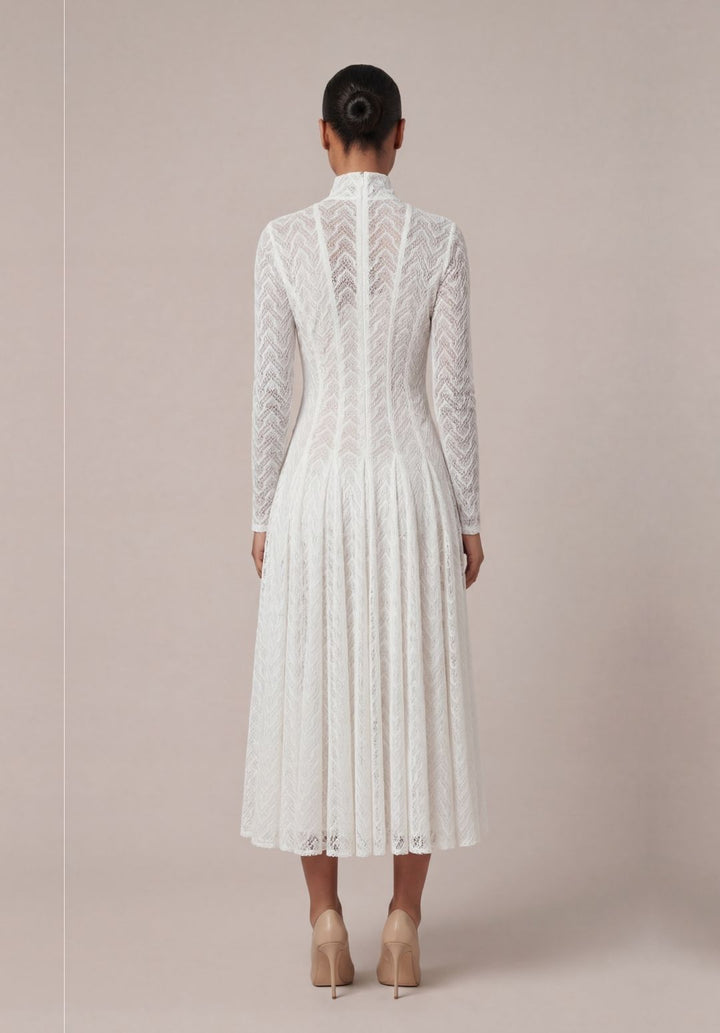 Geometric Crochet Dress