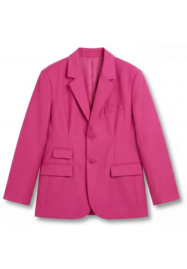 Metropolitan Pink Pocket Blazer