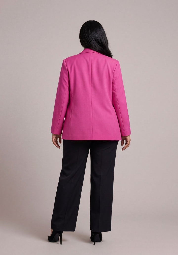 Metropolitan Pink Pocket Blazer