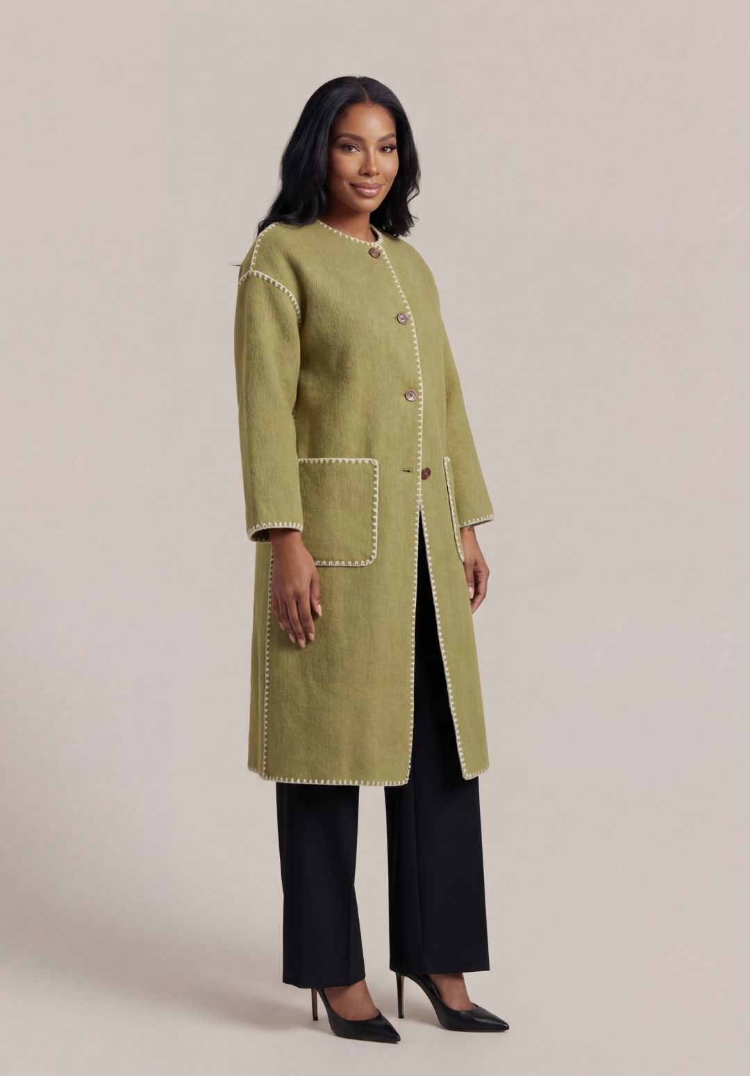 Metropolitan Whipstitch Overcoat