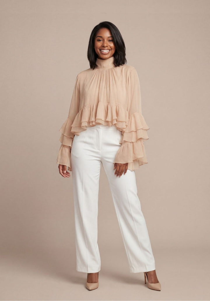 Muse Tiered Ruffle Top
