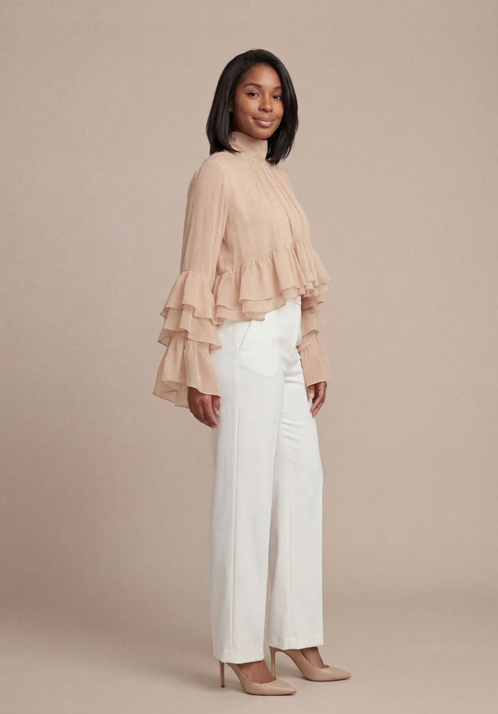 Muse Tiered Ruffle Top