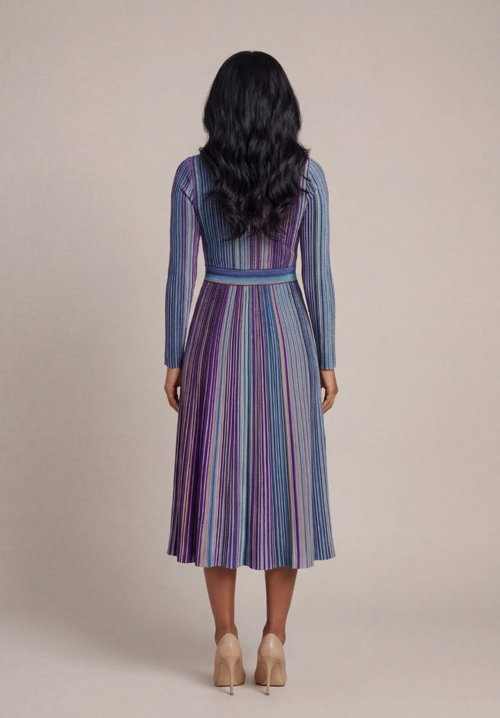 Prism Chevron Dress