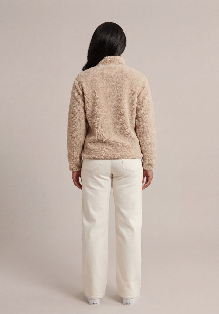 Quarter-Zip Fleece Sweater