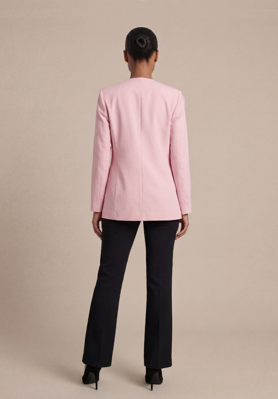 Rosette Statement Blazer