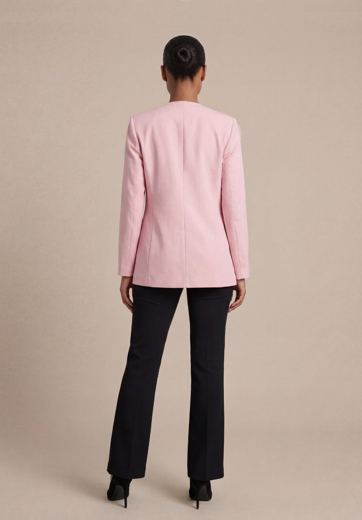 Rosette Statement Blazer