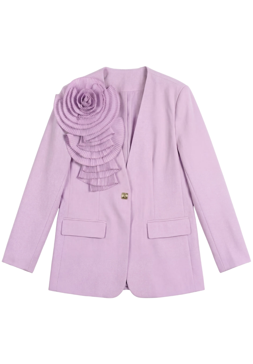 Rosette Statement Blazer