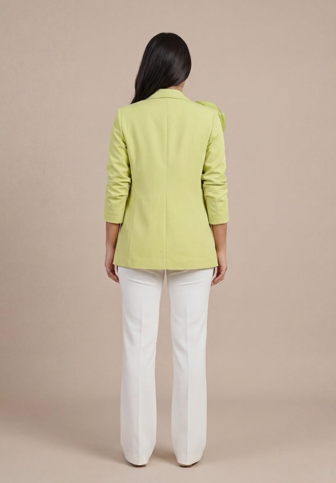 Rosette Statement Blazer