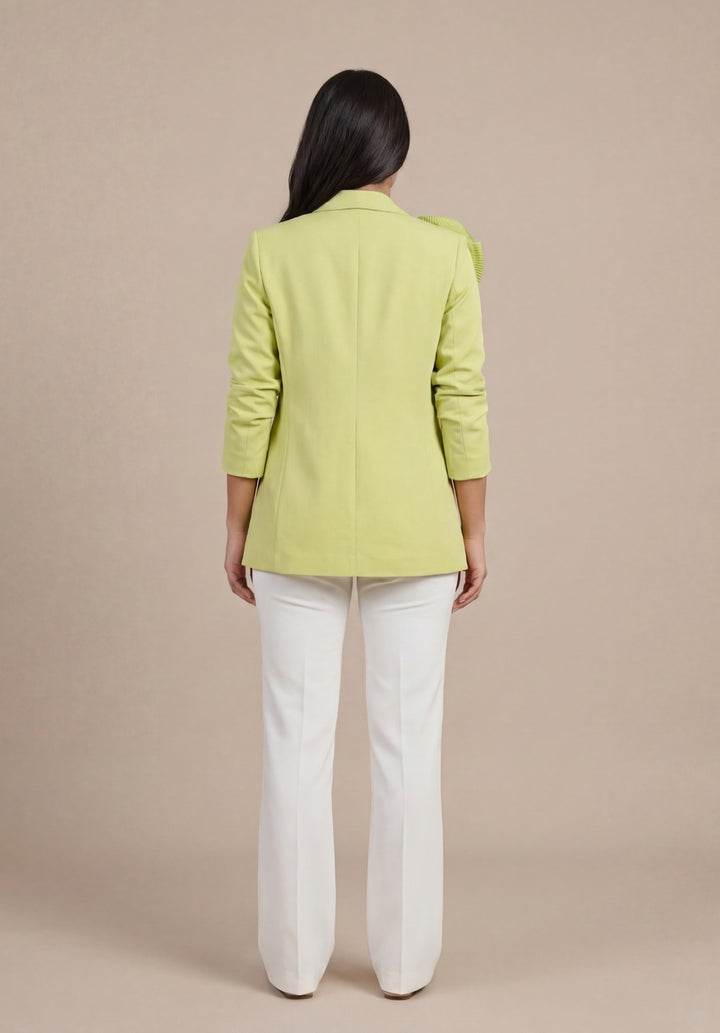 Rosette Statement Blazer