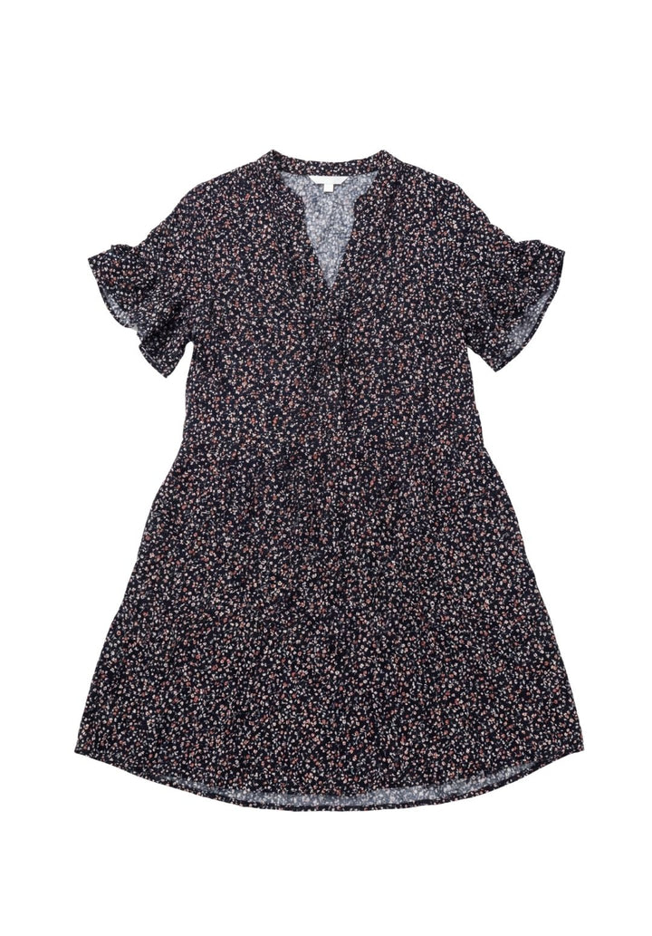 Ruffle Sleeve Sun Dress