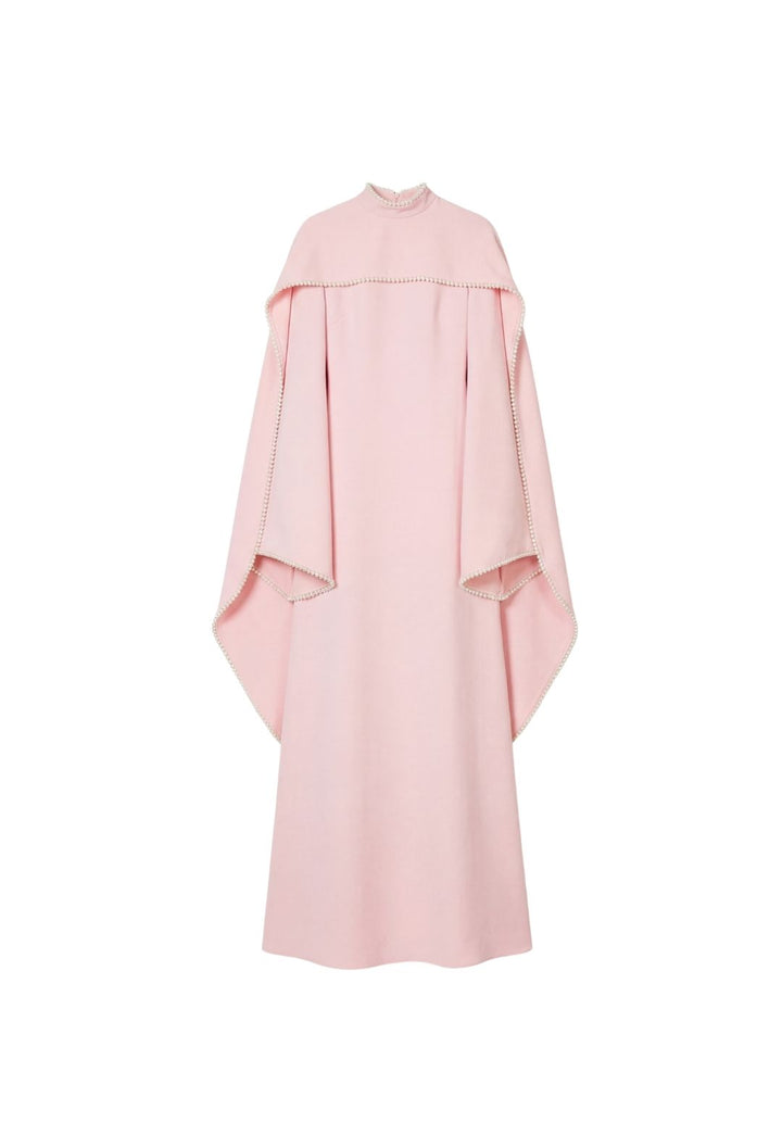 Seraphina Cape-Sleeve Dress