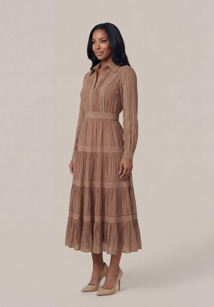 Sienna Tiered Midi Dress