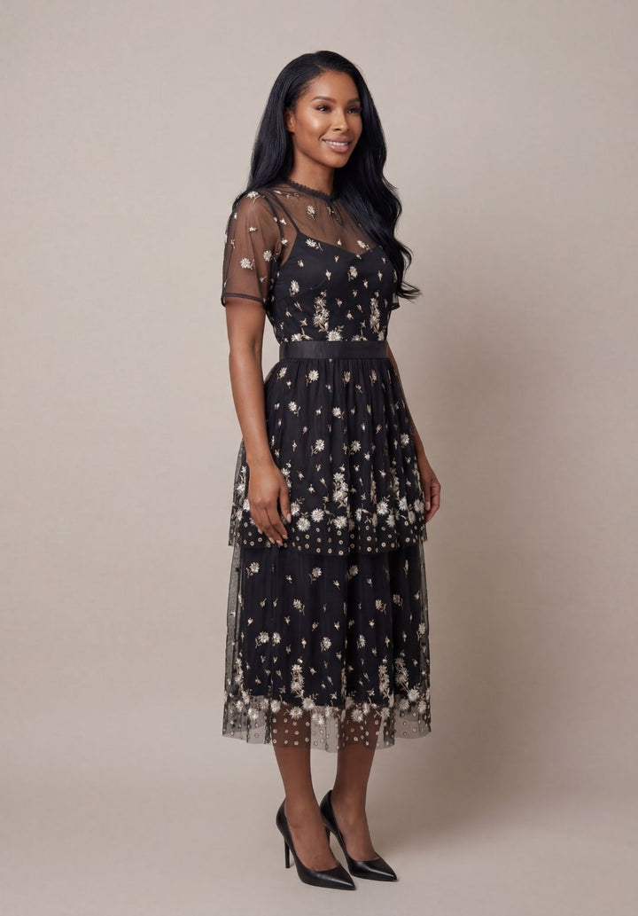 Tulle Blossom Dress