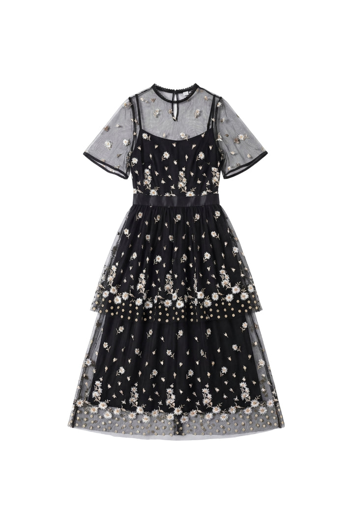 Tulle Blossom Dress