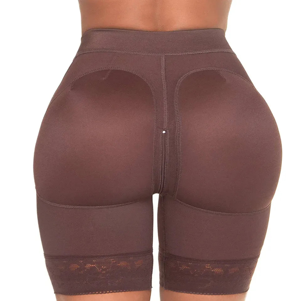 High Waisted Girldle Butt Shaping Shorts - Posh Shoppe